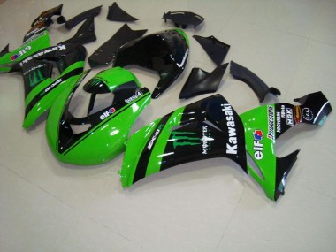 Kawasaki ZX10R 2006-2007 - Verde Monster Corrida