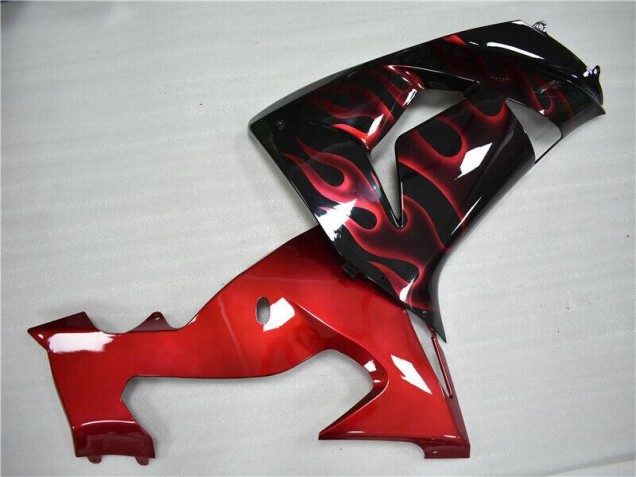 Kawasaki ZX10R 2006-2007 - Vermelho Chama Kawasaki ZX10R 2006-2007 - Vermelho Chama