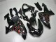 Kawasaki ZX10R 2008-2010 - Preto Cinzento Vermelho Kawasaki ZX10R 2008-2010 - Preto Cinzento Vermelho