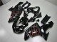 Kawasaki ZX10R 2008-2010 - Preto Cinzento Vermelho Kawasaki ZX10R 2008-2010 - Preto Cinzento Vermelho