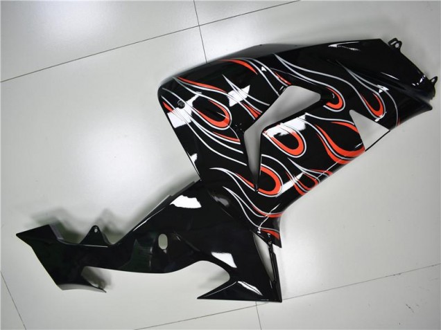 Kawasaki ZX10R 2008-2010 - Preto Cinzento Vermelho Kawasaki ZX10R 2008-2010 - Preto Cinzento Vermelho