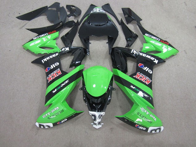 Kawasaki ZX10R 2008-2010 - Preto Verde Kawasaki ZX10R 2008-2010 - Preto Verde