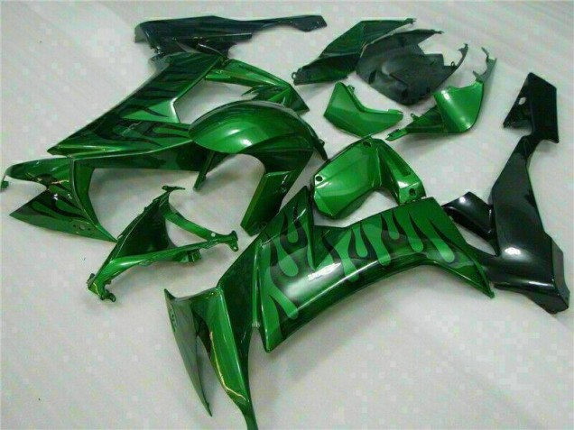 Kawasaki ZX10R 2008-2010 - Verde Chama Kawasaki ZX10R 2008-2010 - Verde Chama