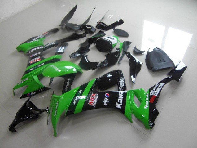 Kawasaki ZX10R 2008-2010 - Verde Preto Kick Kawasaki ZX10R 2008-2010 - Verde Preto Kick