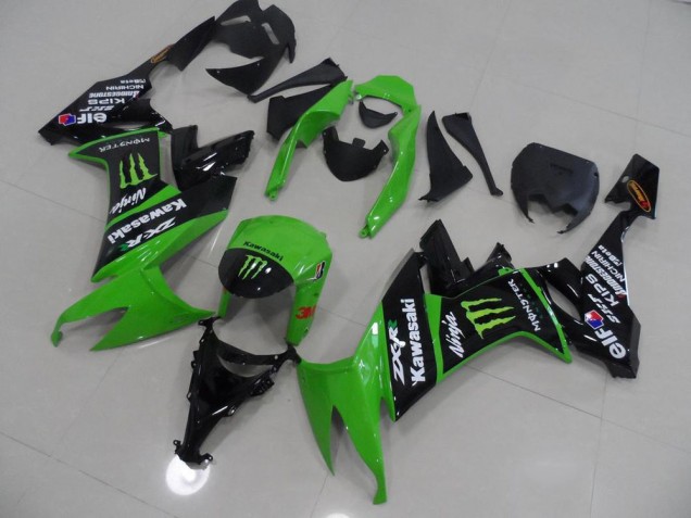 Kawasaki ZX10R 2008-2010 - Verde & Preto Monster Kawasaki ZX10R 2008-2010 - Verde & Preto Monster