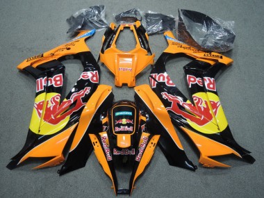 Kawasaki ZX10R 2011-2015 - Preto Laranja Red Bull