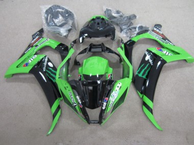 Kawasaki ZX10R 2011-2015 - Preto Verde Touch4 Monster