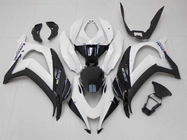 Kawasaki ZX10R 2016-2019 - Branco Preto Kawasaki ZX10R 2016-2019 - Branco Preto