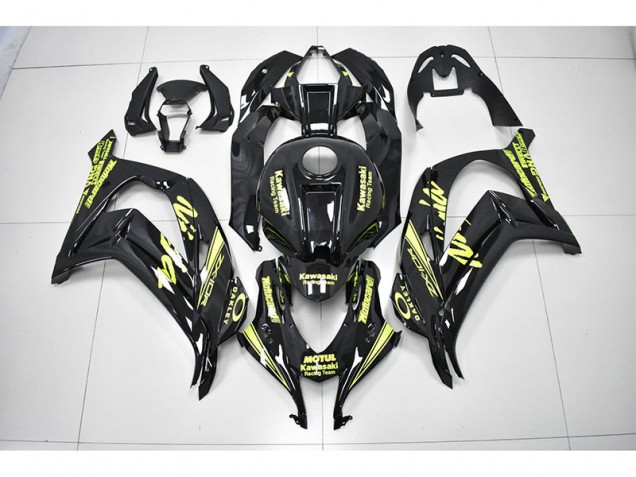 Kawasaki ZX10R 2016-2019 - Preto Amarelo Corrida Ninja Kawasaki ZX10R 2016-2019 - Preto Amarelo Corrida Ninja