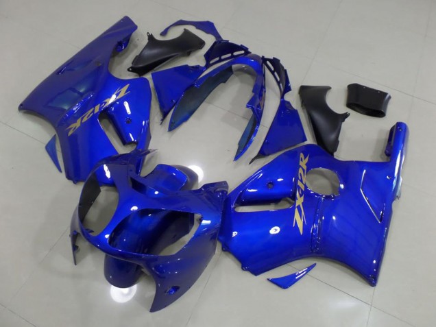 Kawasaki ZX12R 2000-2001 - Azul & Ouro Adesivo