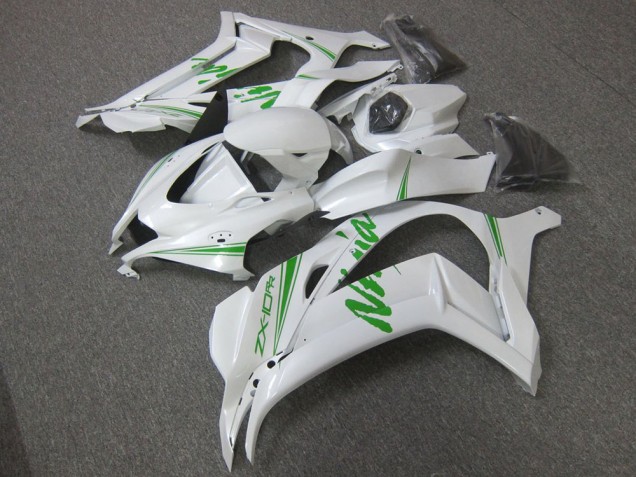 Kawasaki ZX12R 2000-2001 - Branco Verde Kawasaki ZX12R 2000-2001 - Branco Verde
