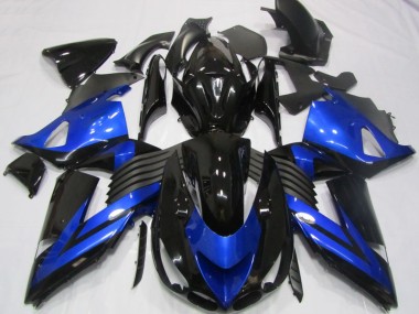 Kawasaki ZX14R ZZR 1400 2006-2011 - Preto Azul