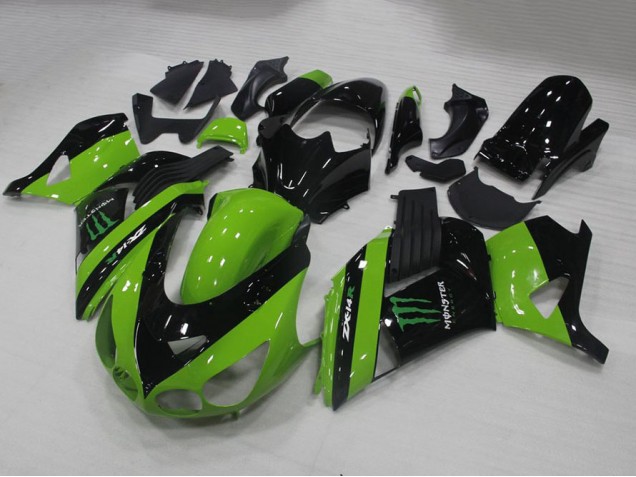 Kawasaki ZX14R ZZR 1400 2006-2011 - Verde Monster Kawasaki ZX14R ZZR 1400 2006-2011 - Verde Monster