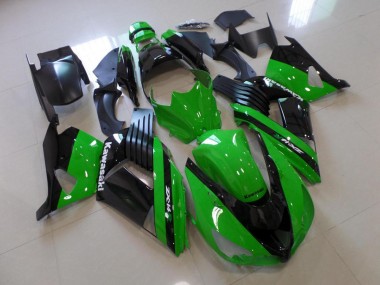 Kawasaki ZX14R ZZR 1400 2006-2011 - Verde & Preto