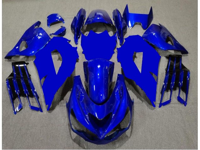 Kawasaki ZX14R ZZR 1400 2012-2021 - Azul Preto