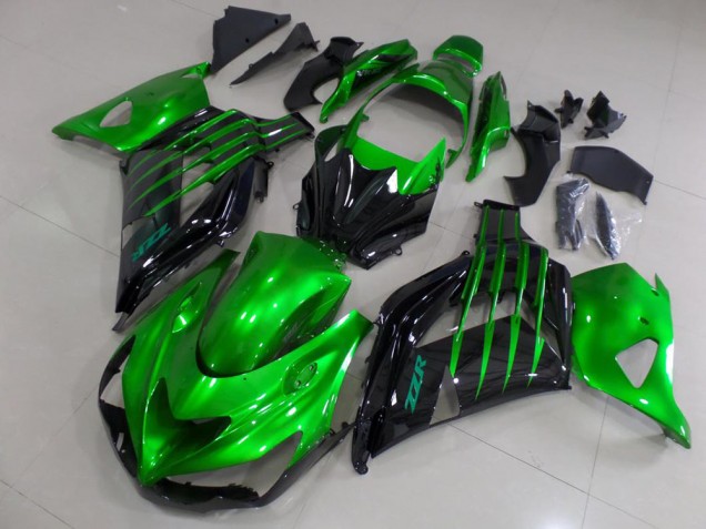 Kawasaki ZX14R ZZR 1400 2012-2021 - Doce Verde & Preto Kawasaki ZX14R ZZR 1400 2012-2021 - Doce Verde & Preto