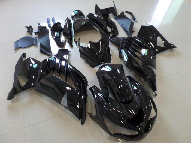 Kawasaki ZX14R ZZR 1400 2012-2021 - Preto Brilhante
