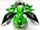 Kawasaki ZX14R ZZR 1400 2012-2021 - Preto Verde Kawasaki ZX14R ZZR 1400 2012-2021 - Preto Verde