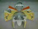 Kawasaki ZX6R 2000-2002 - Branco Amarelo Chama Kawasaki ZX6R 2000-2002 - Branco Amarelo Chama