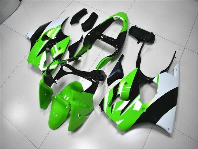 Kawasaki ZX6R 2000-2002 - Verde Branco Preto