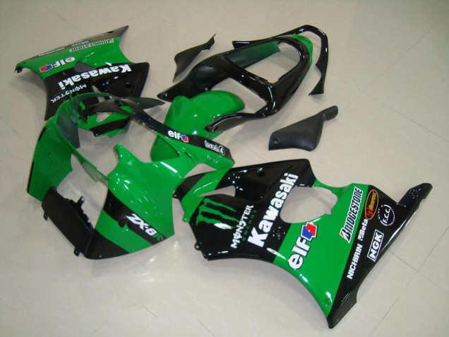 Kawasaki ZX6R 2000-2002 - Verde Monster Kawasaki ZX6R 2000-2002 - Verde Monster