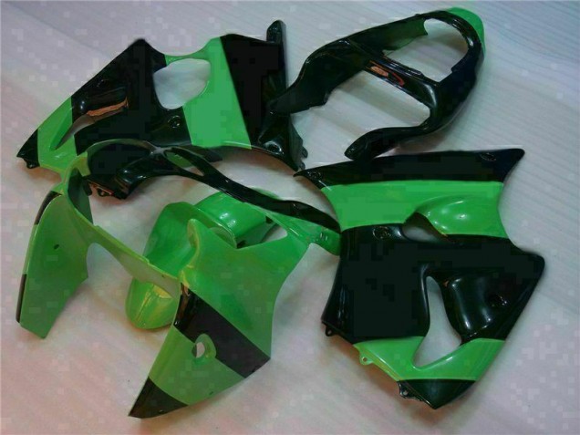Kawasaki ZX6R 2000-2002 - Verde Preto Kawasaki ZX6R 2000-2002 - Verde Preto