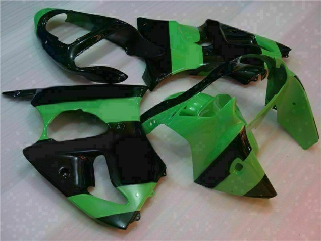 Kawasaki ZX6R 2000-2002 - Verde Preto Kawasaki ZX6R 2000-2002 - Verde Preto
