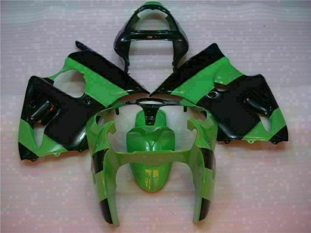 Kawasaki ZX6R 2000-2002 - Verde Preto Kawasaki ZX6R 2000-2002 - Verde Preto