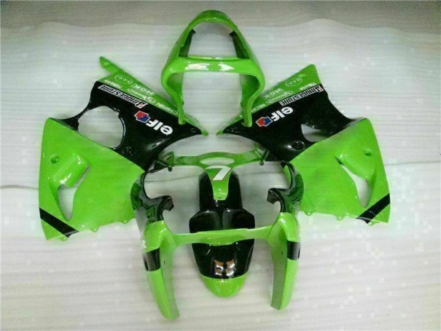 Kawasaki ZX6R 2000-2002 - Verde Preto