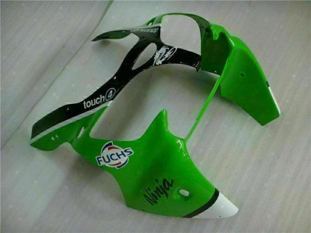 Kawasaki ZX6R 2000-2002 - Verde Preto Kawasaki ZX6R 2000-2002 - Verde Preto