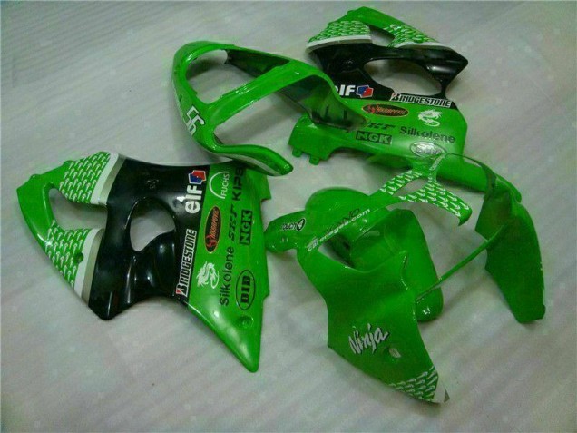 Kawasaki ZX6R 2000-2002 - Verde Preto Kawasaki ZX6R 2000-2002 - Verde Preto