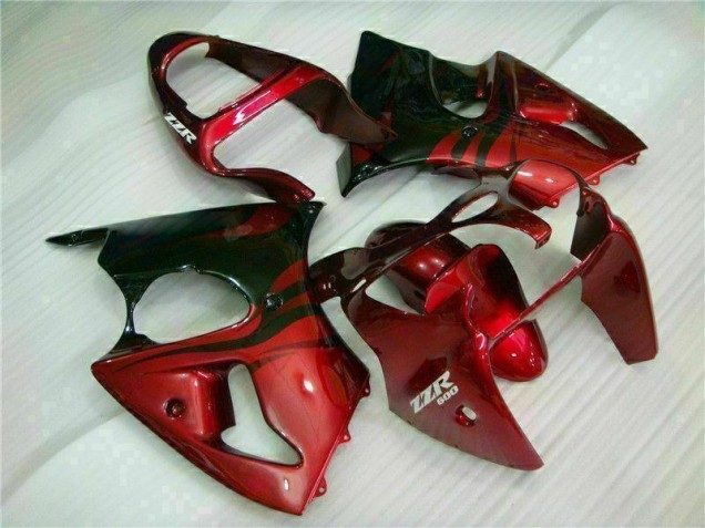 Kawasaki ZX6R 2000-2002 - Vermelho Preto