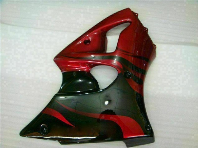 Kawasaki ZX6R 2000-2002 - Vermelho Preto