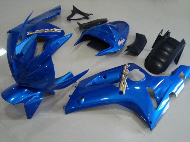 Kawasaki ZX6R 2003-2004 - Azul