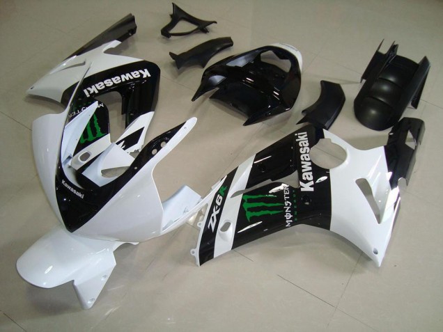 Kawasaki ZX6R 2003-2004 - Branco Monster Kawasaki ZX6R 2003-2004 - Branco Monster
