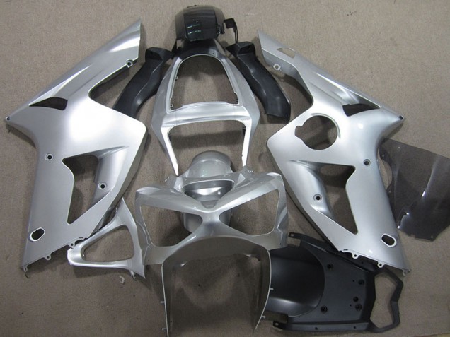 Kawasaki ZX6R 2003-2004 - Prata Kawasaki ZX6R 2003-2004 - Prata