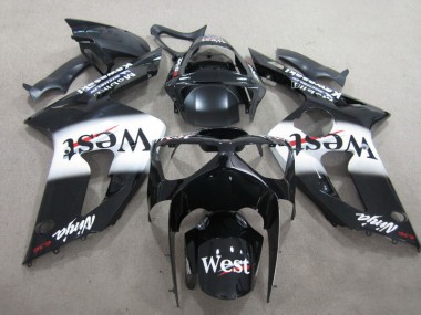 Kawasaki ZX6R 2003-2004 - Preto West Ninja 636