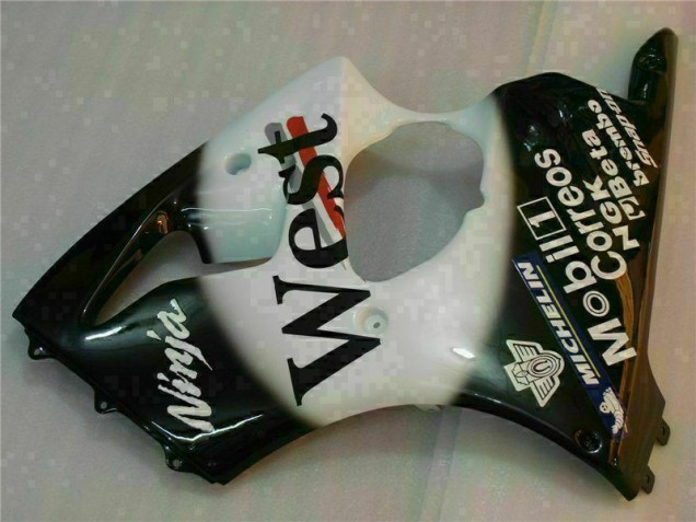 Kawasaki ZX6R 2003-2004 - Preto West Ninja Kawasaki ZX6R 2003-2004 - Preto West Ninja