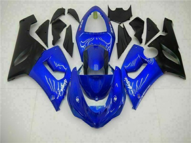 Kawasaki ZX6R 2005-2006 - Azul
