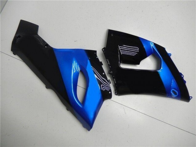 Kawasaki ZX6R 2005-2006 - Azul Preto Kawasaki ZX6R 2005-2006 - Azul Preto
