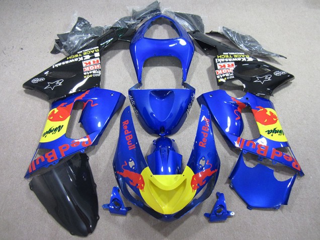 Kawasaki ZX6R 2005-2006 - Azul Red Bull Ninja Kawasaki ZX6R 2005-2006 - Azul Red Bull Ninja