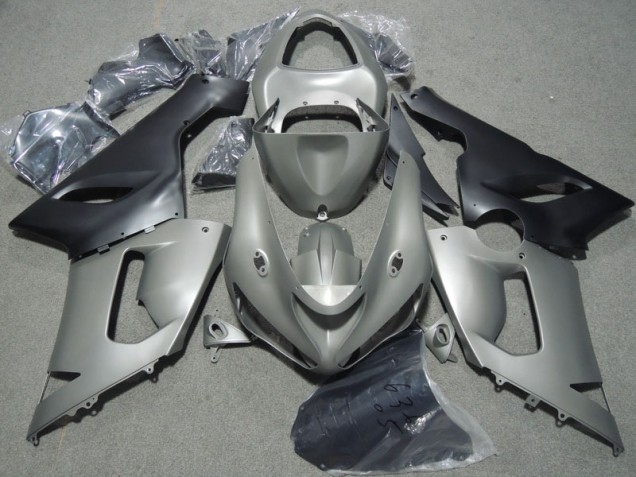 Kawasaki ZX6R 2005-2006 - Cinzento Preto Kawasaki ZX6R 2005-2006 - Cinzento Preto
