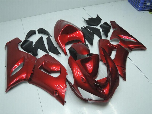 Kawasaki ZX6R 2005-2006 - Doce Vermelho Kawasaki ZX6R 2005-2006 - Doce Vermelho