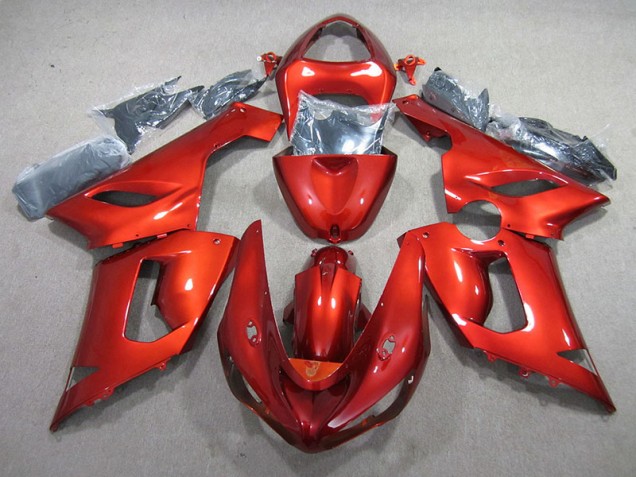 Kawasaki ZX6R 2005-2006 - Laranja Kawasaki ZX6R 2005-2006 - Laranja
