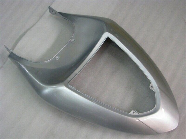 Kawasaki ZX6R 2005-2006 - Prata Vermelho Chamas Kawasaki ZX6R 2005-2006 - Prata Vermelho Chamas