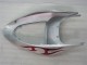 Kawasaki ZX6R 2005-2006 - Prata Vermelho Chamas Kawasaki ZX6R 2005-2006 - Prata Vermelho Chamas