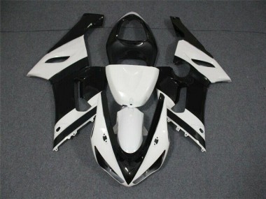 Kawasaki ZX6R 2005-2006 - Preto Branco