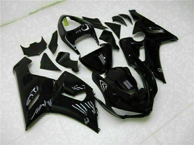 Kawasaki ZX6R 2005-2006 - Preto Brilhante