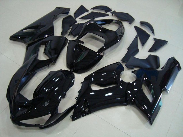 Kawasaki ZX6R 2005-2006 - Preto Brilhante Kawasaki ZX6R 2005-2006 - Preto Brilhante