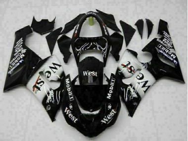 Kawasaki ZX6R 2005-2006 - Preto